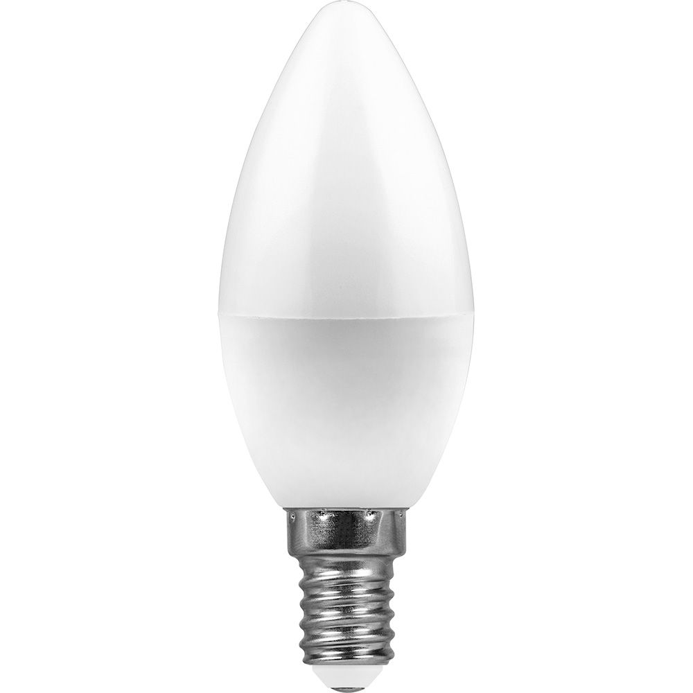 Лампа светодиод. Е14 "Feron" свеча С37 11W(935ml) 4000К хол. свет 100Х37 LB-770 арт.25942 /999/25799- купить в АПлайн