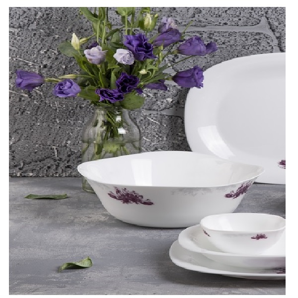 Салатник стеклокерам. VIOLET SANLI SSB320-820 12см квадратный 114433114433- купить в АПлайн