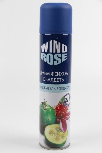 Освежитель WIND ROSE 300мл тропик джем фейхоа95777- купить в АПлайн