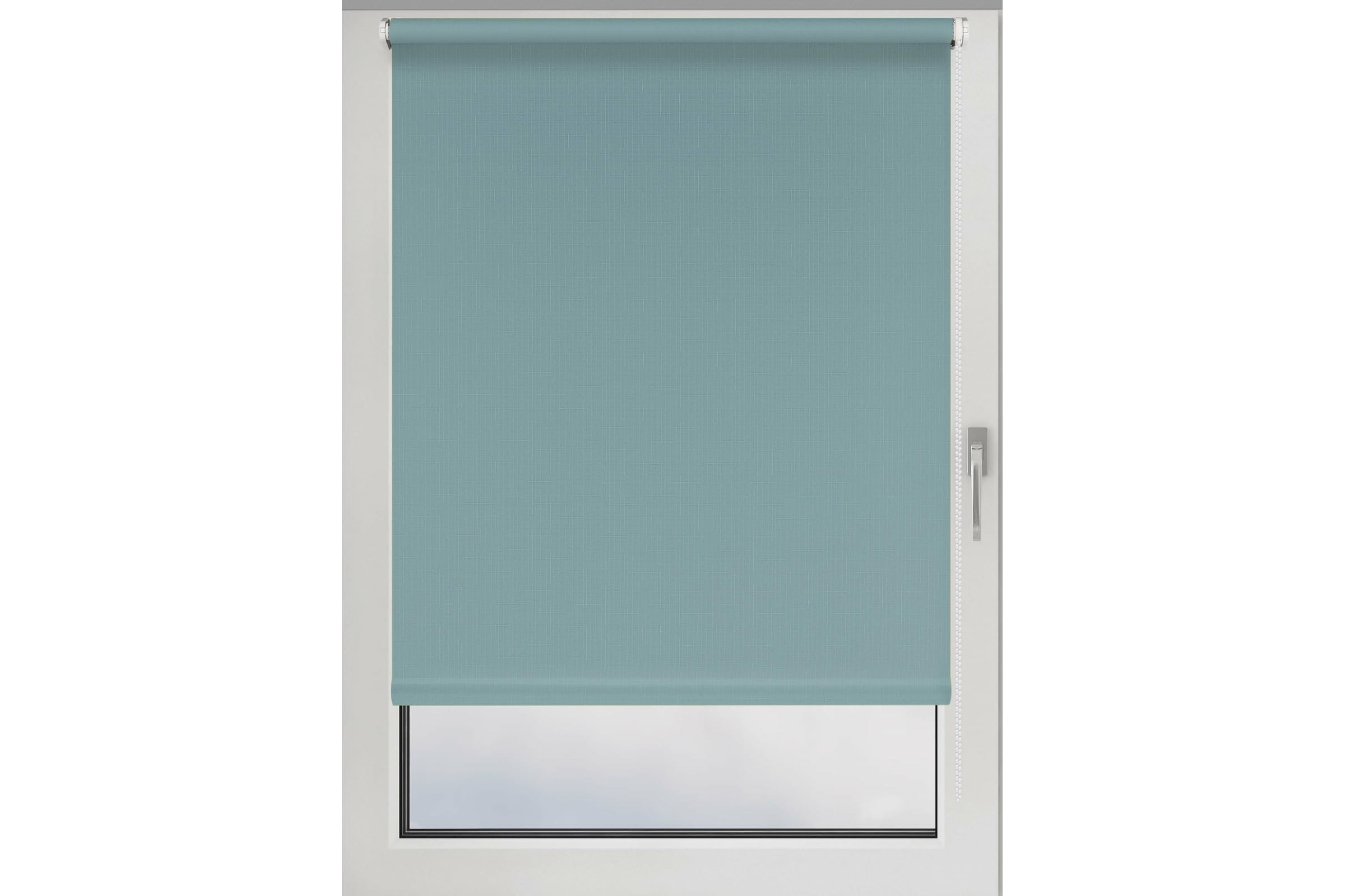 Штора рулонная Shantung бирюзовый 70х160см8316287- купить в АПлайн