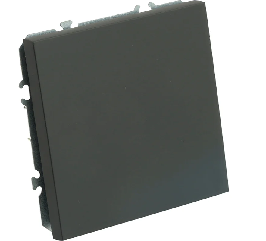Выключатель "Эмили" 1 СП черный уголь soft touch механизм Stekker RSW10-5103-0549839- купить в АПлайн