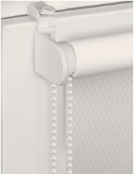 Штора рулонная Ribbed белый 60х160см6530031- купить в АПлайн