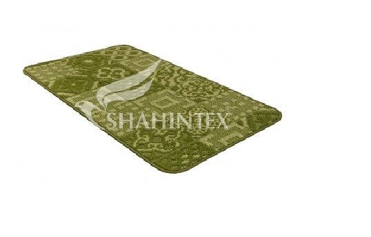 Коврик для ванной комнаты SHAHINTEX LOOP ITALIANO 50х80 «Мозаика» зелёный 52120794- купить в АПлайн
