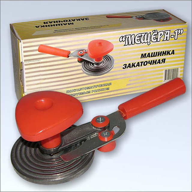 Машинка закаточная "Мещёра-1" п/автомат улитка Мещёра1мещера1- купить в АПлайн