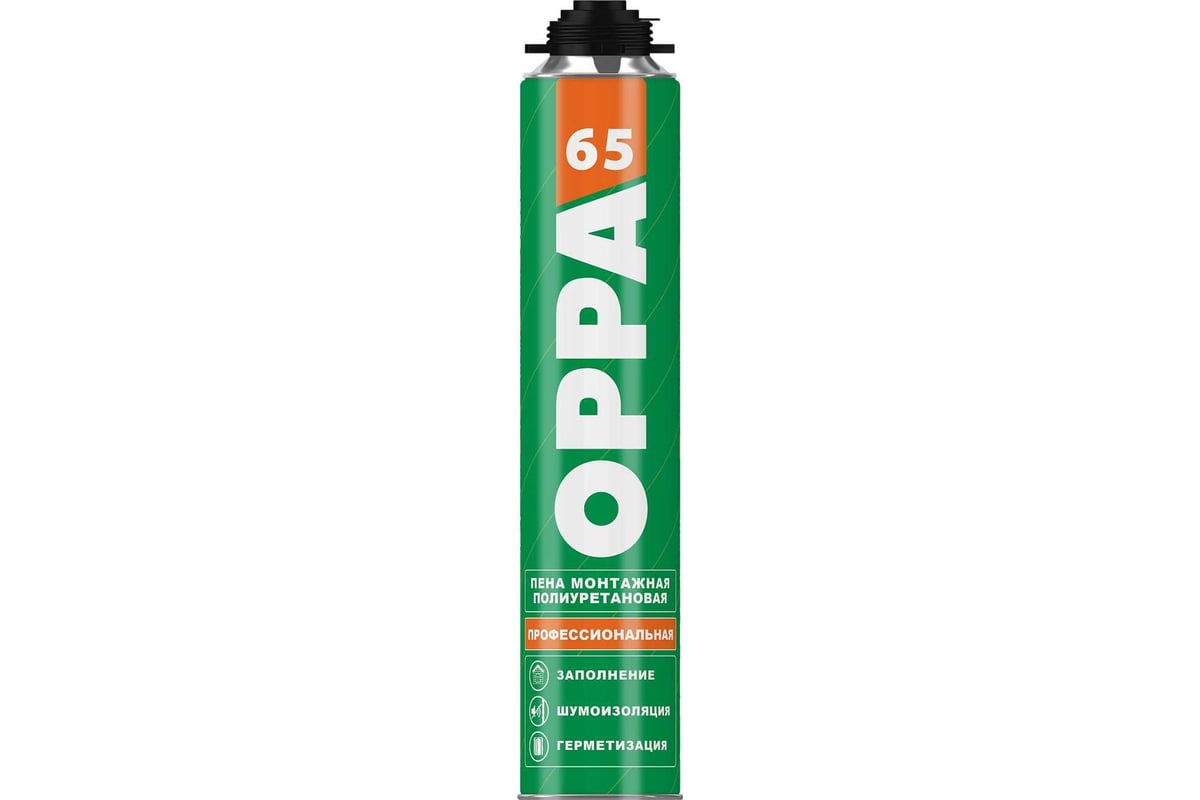 Пена монтажная OPPA 65 PRO всесезонная 850млOPPAPROF65- купить в АПлайн